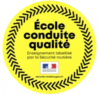 Logo label école conduite qualité
